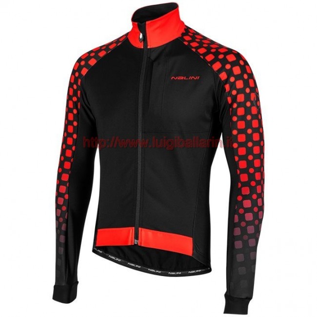 Completo Ciclismo 2019 Nalini CRIT 3L 2.0 nero-rosso Maglia Ciclismo Manica Lunga Completo Ciclismo 2019 Nalini CRIT 3L 2.0 nero-rosso Maglia Ciclismo Manica Lunga