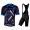 Completo Ciclismo 2019 Nalini Descesa 2.0 nero-Blu abbigliamento Bici Completo Maglia Ciclismo Corta e Salopette