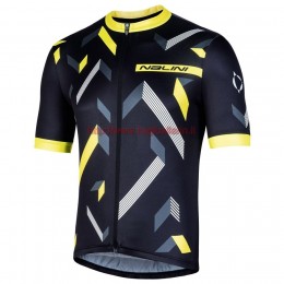 Completo Ciclismo 2019 Nalini Descesa 2.0 nero-giallo Maglia Ciclismo Manica Corta
