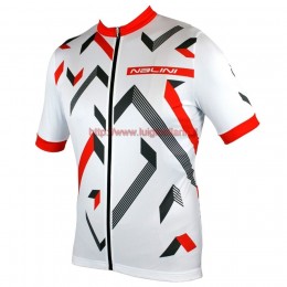 Completo Ciclismo 2019 Nalini Descesa 2.0 bianca-rosso Maglia Ciclismo Manica Corta