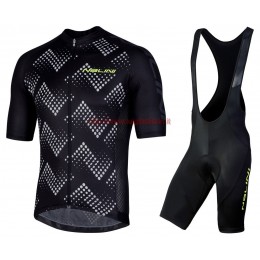 Completo Ciclismo 2019 Nalini Podio 2.0 nero abbigliamento Bici Completo Maglia Ciclismo Corta e Salopette
