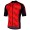 Completo Ciclismo 2019 Nalini Podio 2.0 rosso Maglia Ciclismo Manica Corta