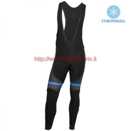 Completo Ciclismo 2019 Nalini Tuono nero-Blu Salopette Lunga Ciclismo thermique