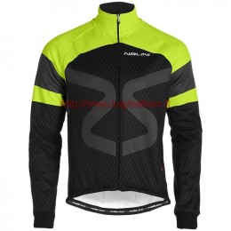 Completo Ciclismo 2019 Nalini Tuono nero-giallo Maglia Ciclismo Manica Lunga