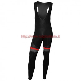 Completo Ciclismo 2019 Nalini Tuono nero-rosso Salopette Lunga Ciclismo