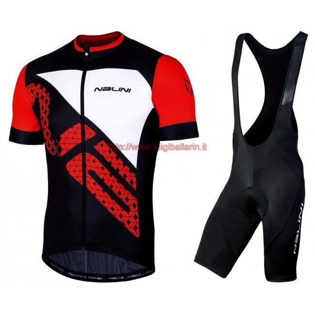 Completo Ciclismo 2019 Nalini Volata 2.0 BWR abbigliamento Bici Completo Maglia Ciclismo Corta e Salopette Completo Ciclismo 2019 Nalini Volata 2.0 BWR abbigliamento Bici Completo Maglia Ciclismo Corta e Salopette