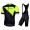 Completo Ciclismo 2019 Nalini Volata 2.0 nero-giallo abbigliamento Bici Completo Maglia Ciclismo Corta e Salopette