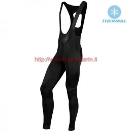 Completo Ciclismo 2019 Nalini Warm 2.0 nero-rosso Salopette Lunga Ciclismo thermique