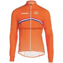 Completo Ciclismo 2019 Nederland Country Squadre Maglia Ciclismo Manica Lunga