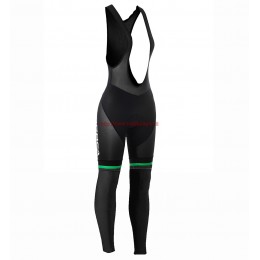 Completo Ciclismo 2019 Orbea Usine Racing donna verde Salopette Lunga Ciclismo