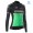 Completo Ciclismo 2019 Orbea Usine Racing donna verde thermique Maglia Ciclismo Manica Lunga