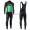 Completo Ciclismo 2019 Orbea Usine Racing verde thermique Maglia Ciclismo Manica Lunga e Salopette Lunga