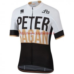 Completo Ciclismo 2019 Peter Sagan Or bianca Maglia Ciclismo Manica Corta