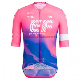 Completo Ciclismo 2019 Rapha EF Education Rose Maglia Ciclismo Manica Corta