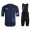 Completo Ciclismo 2019 Rapha EF Squadre Blu abbigliamento Bici Completo Maglia Ciclismo Corta e Salopette