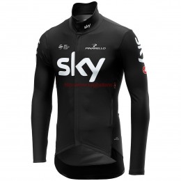 Completo Ciclismo 2019 SKY Squadre nero Maglia Ciclismo Manica Lunga