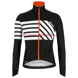 Completo Ciclismo 2019 Santini Svolta nero Maglia Ciclismo Manica Lunga