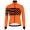 Completo Ciclismo 2019 Santini Svolta Orange Maglia Ciclismo Manica Lunga