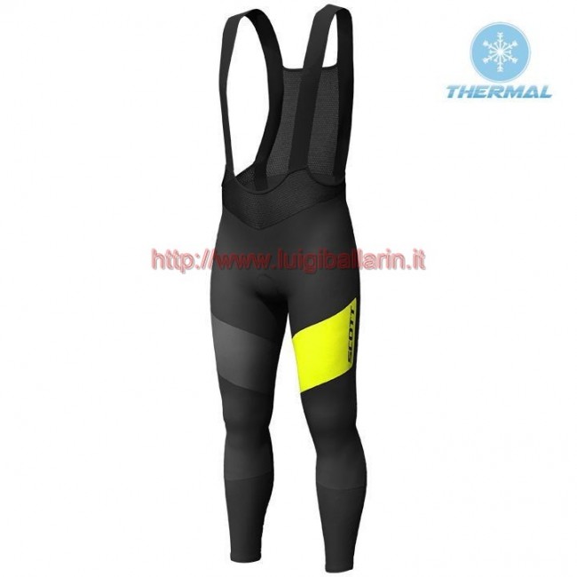 Completo Ciclismo 2019 Scott RC FF nero-giallo Salopette Lunga Ciclismo thermique Completo Ciclismo 2019 Scott RC FF nero-giallo Salopette Lunga Ciclismo thermique
