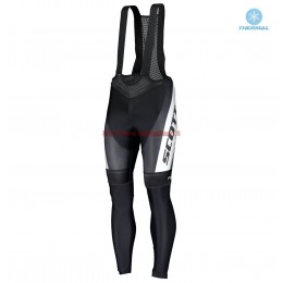 Completo Ciclismo 2019 Scott RC nero-bianca Salopette Lunga Ciclismo thermique