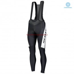 Completo Ciclismo 2019 Scott-RC PRO nero-bianca Salopette Lunga Ciclismo thermique