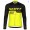 Completo Ciclismo 2019 Scott-RC-Squadre nero-giallo thermique Maglia Ciclismo Manica Lunga