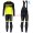 Completo Ciclismo 2019 Scott RC Squadre nero-giallo thermique Maglia Ciclismo Manica Lunga e Salopette Lunga