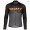 Completo Ciclismo 2019 Scott RC Squadre nero-Orange thermique Maglia Ciclismo Manica Lunga