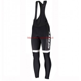 Completo Ciclismo 2019 Scott RC Squadre nero-bianca Salopette Lunga Ciclismo