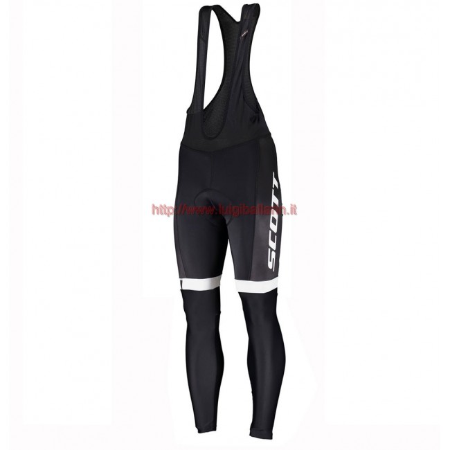Completo Ciclismo 2019 Scott RC Squadre nero-bianca Salopette Lunga Ciclismo Completo Ciclismo 2019 Scott RC Squadre nero-bianca Salopette Lunga Ciclismo