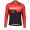 Completo Ciclismo 2019 Scott RC Squadre nero-rosso thermique Maglia Ciclismo Manica Lunga