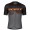 Completo Ciclismo 2019 Scott-RC-Squadre nero/Gris/Orange Maglia Ciclismo Manica Corta