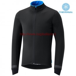 Completo Ciclismo 2019 Shimano nero thermique Maglia Ciclismo Manica Lunga