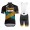 Completo Ciclismo 2019 Telenet Fidea abbigliamento Bici Completo Maglia Ciclismo Corta e Salopette