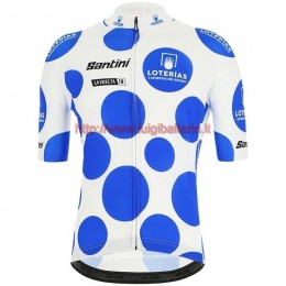 Completo Ciclismo 2019 Tour de Spain Blu Maglia Ciclismo Manica Corta