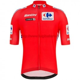 Completo Ciclismo 2019 Tour de Spain rosso Maglia Ciclismo Manica Corta