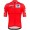 Completo Ciclismo 2019 Tour de Spain rosso Maglia Ciclismo Manica Corta