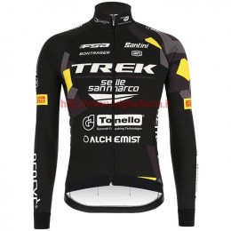 Completo Ciclismo 2019 Trek Selle San Marco Maglia Ciclismo Manica Lunga