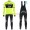 Completo Ciclismo 2019 Trek Usine Racing giallo thermique Maglia Ciclismo Manica Lunga e Salopette Lunga