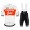 Completo Ciclismo 2019 Trek Usine Racing TDF bianca abbigliamento Bici Completo Maglia Ciclismo Corta e Salopette