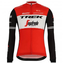 Completo Ciclismo 2019 Trek Usine Racing rosso Maglia Ciclismo Manica Lunga