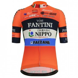 Completo Ciclismo 2019 Vini Fantini Nippo Maglia Ciclismo Manica Corta