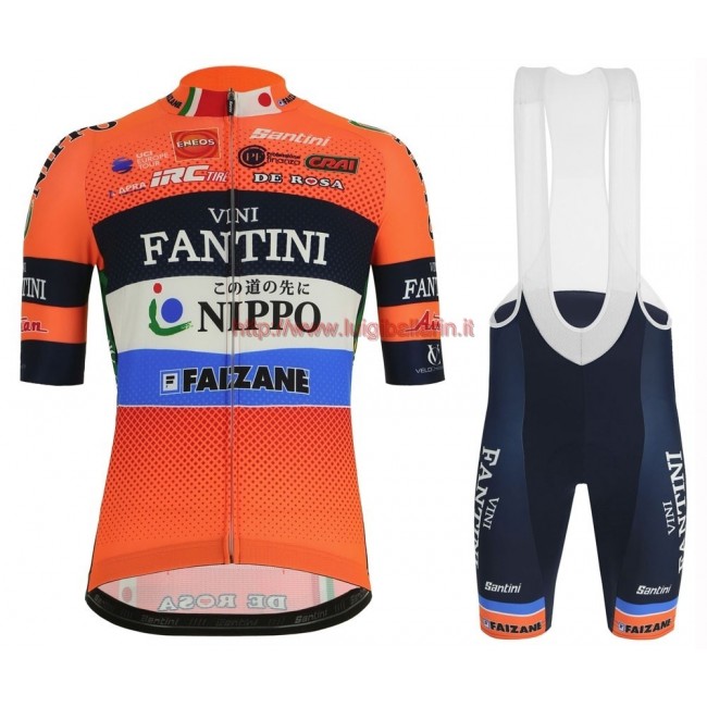 Completo Ciclismo 2019 Vini Fantini Nippo abbigliamento Bici Completo Maglia Ciclismo Corta e Salopette Completo Ciclismo 2019 Vini Fantini Nippo abbigliamento Bici Completo Maglia Ciclismo Corta e Salopette