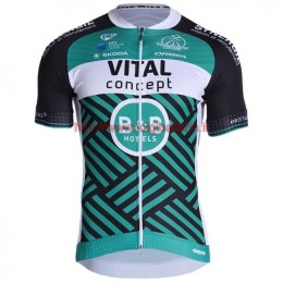 Completo Ciclismo 2019 Vital Squadre verde Maglia Ciclismo Manica Corta