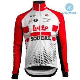 Completo Ciclismo 2019 Squadre Lotto rosso thermique Maglia Ciclismo Manica Lunga