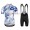 Completo Ciclismo 2020 Asos Erlkoenig Blu abbigliamento Bici Completo Maglia Ciclismo Corta e Salopette
