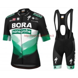 Completo Ciclismo 2020 BORA-hansgrohe Squadre abbigliamento Bici Completo Maglia Ciclismo Corta e Salopette