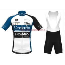 Completo Ciclismo 2020 Creafin Fristads abbigliamento Bici Completo Maglia Ciclismo Corta e Salopette