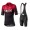 Completo Ciclismo 2020 INEOS Squadre rosso abbigliamento Bici Completo Maglia Ciclismo Corta e Salopette