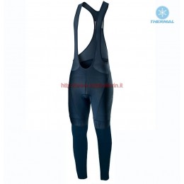 Completo Ciclismo 2020 Italia Blu Salopette Lunga Ciclismo thermique